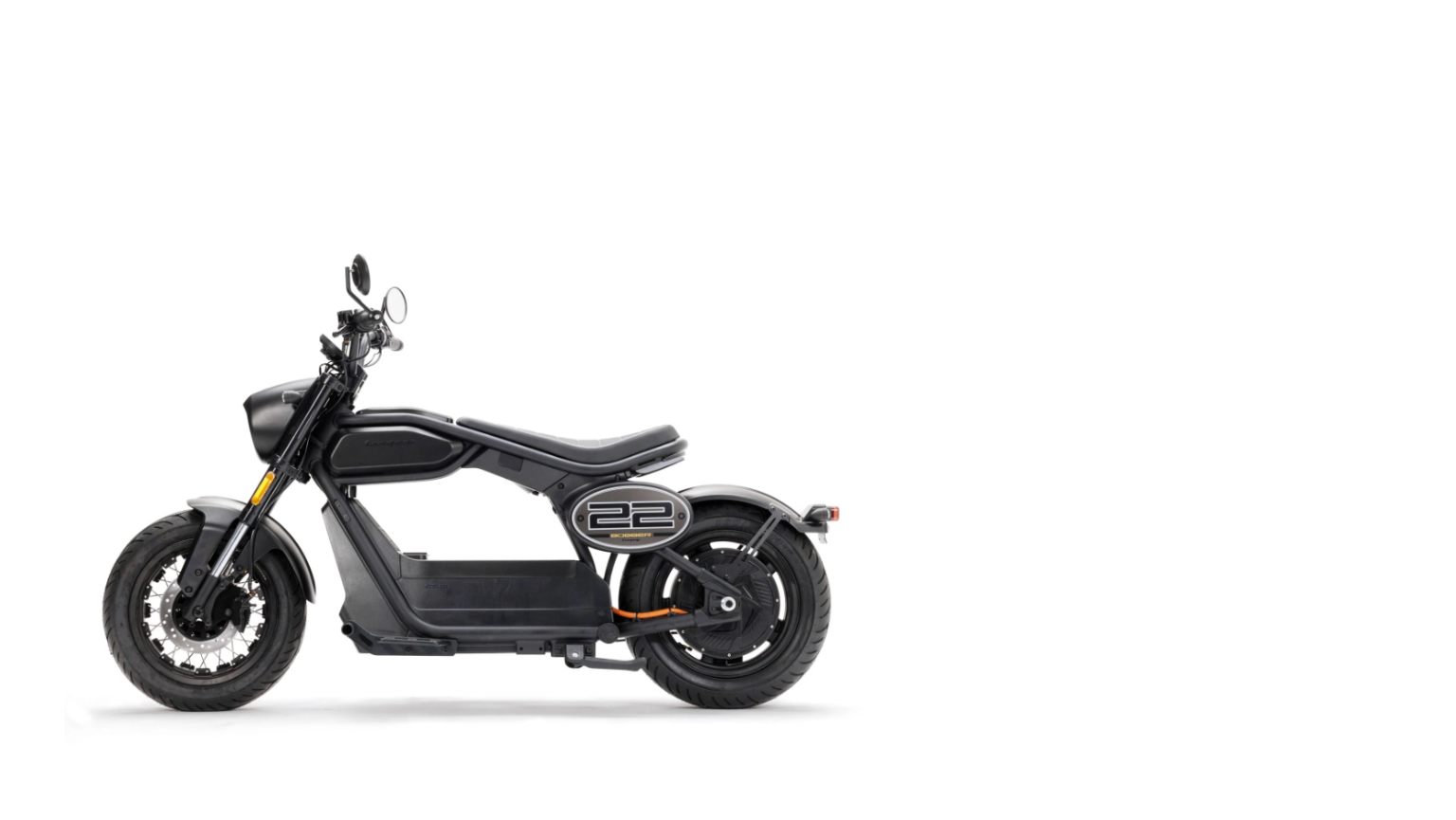 Coopop Bobber E-Moped im Bobber-Stil